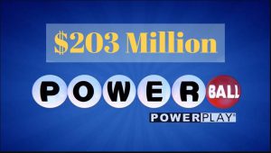 Powerball中奖金额滚存至2.03亿美元，将于2018年8月5日开奖 .org