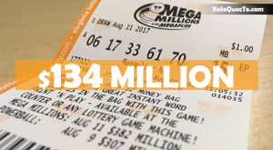 Mega Millions 奖池上涨至 1.34 亿美元；下次抽奖时间为星期二 .org
